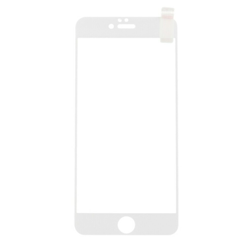 3D tvrzené sklo pro iPhone 6, 6s Plus, bílé