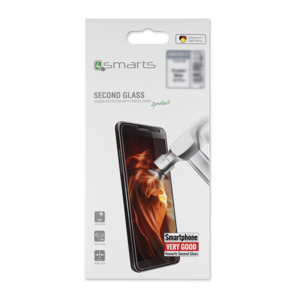 4smarts Second Glass – kryt s omezenou zárukou pro P Smart