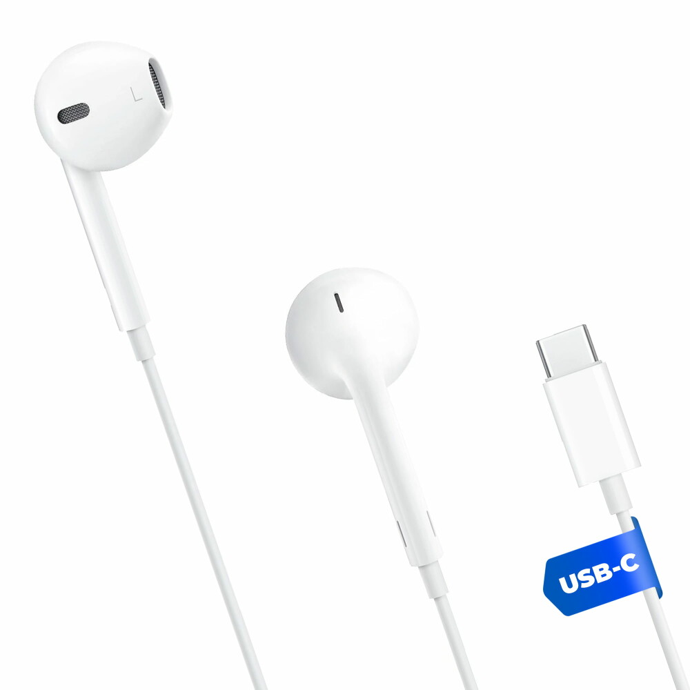 Apple EarPods / sluchátka (USB-C) MYQY3ZM/A, bílá