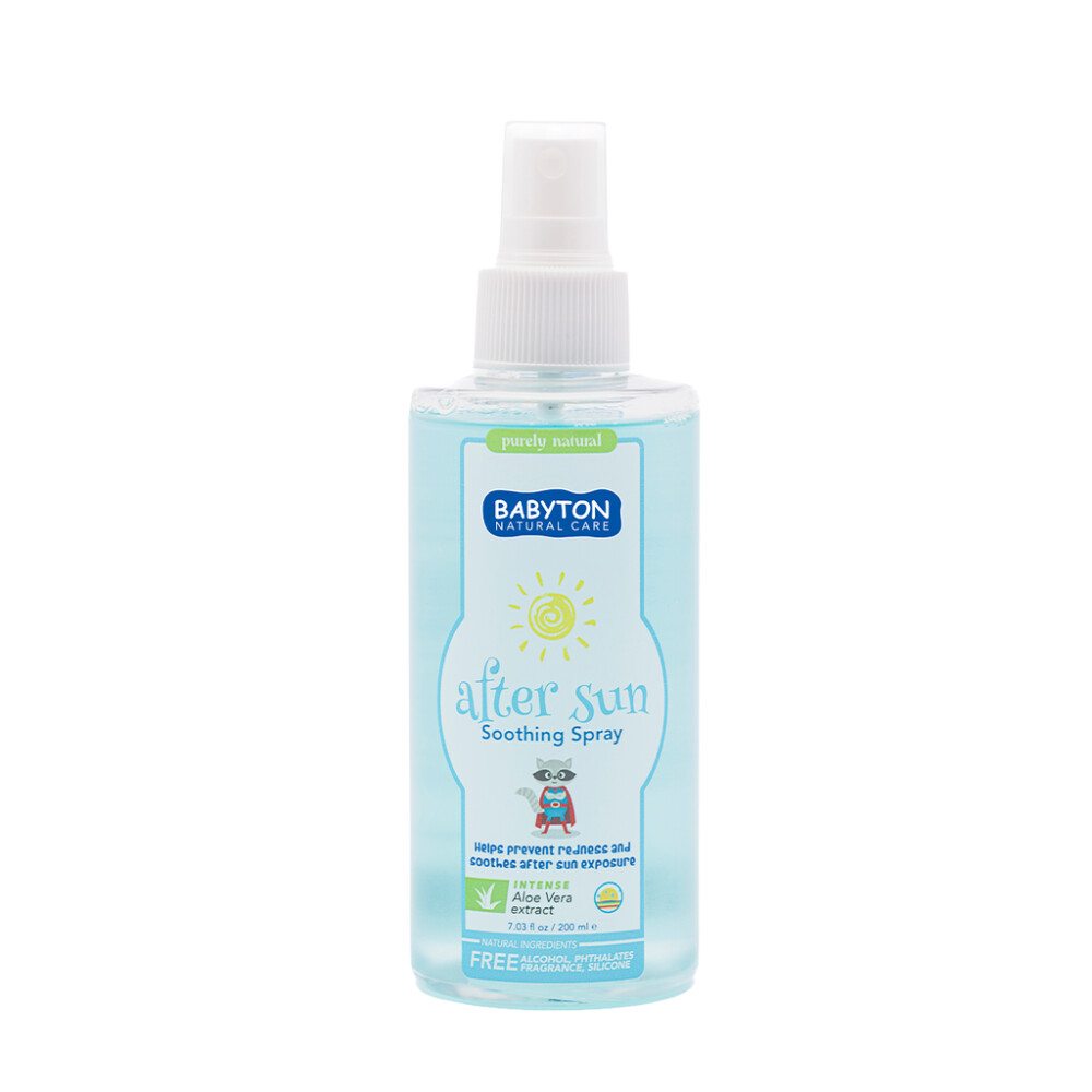 Babyton After Sun Spray 200 ml | Osvěžující a hydratační péče s aloe vera