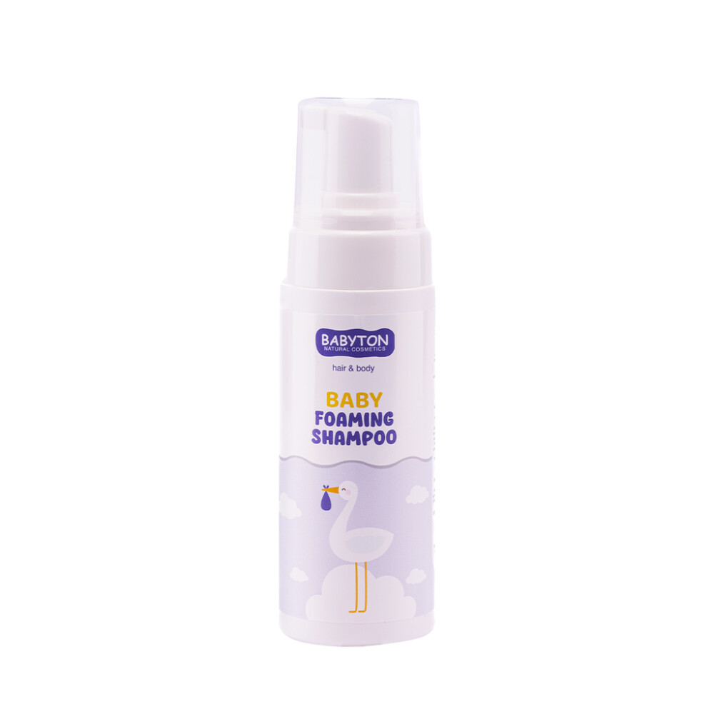 Babyton dětský pěnový šampon 150 ml | Šetrný, bez parabenů a nepálí v očích