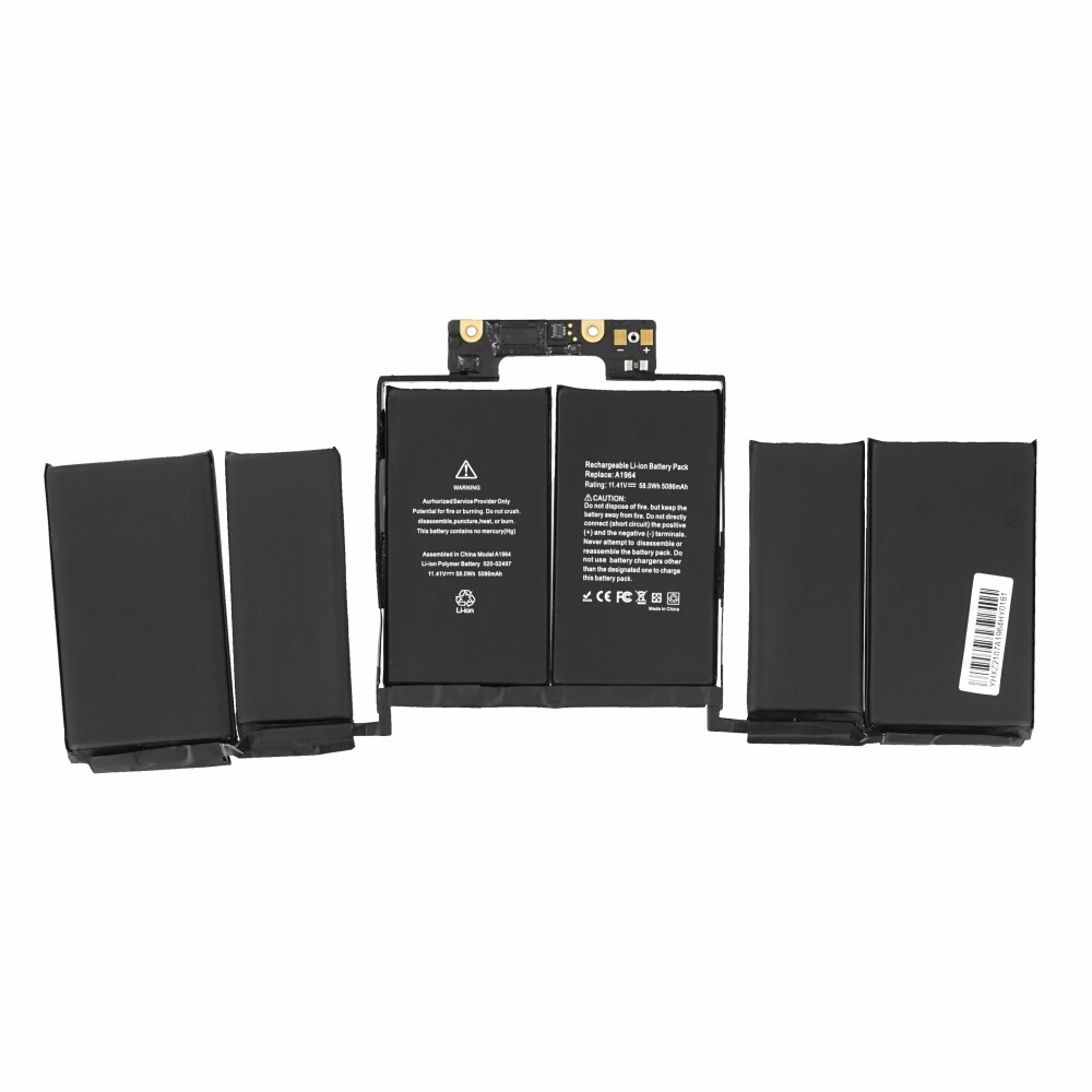 Baterie A1964 pro MacBook Pro 13 palců Retina A1989 (2018–2019) / A2251 (2020)