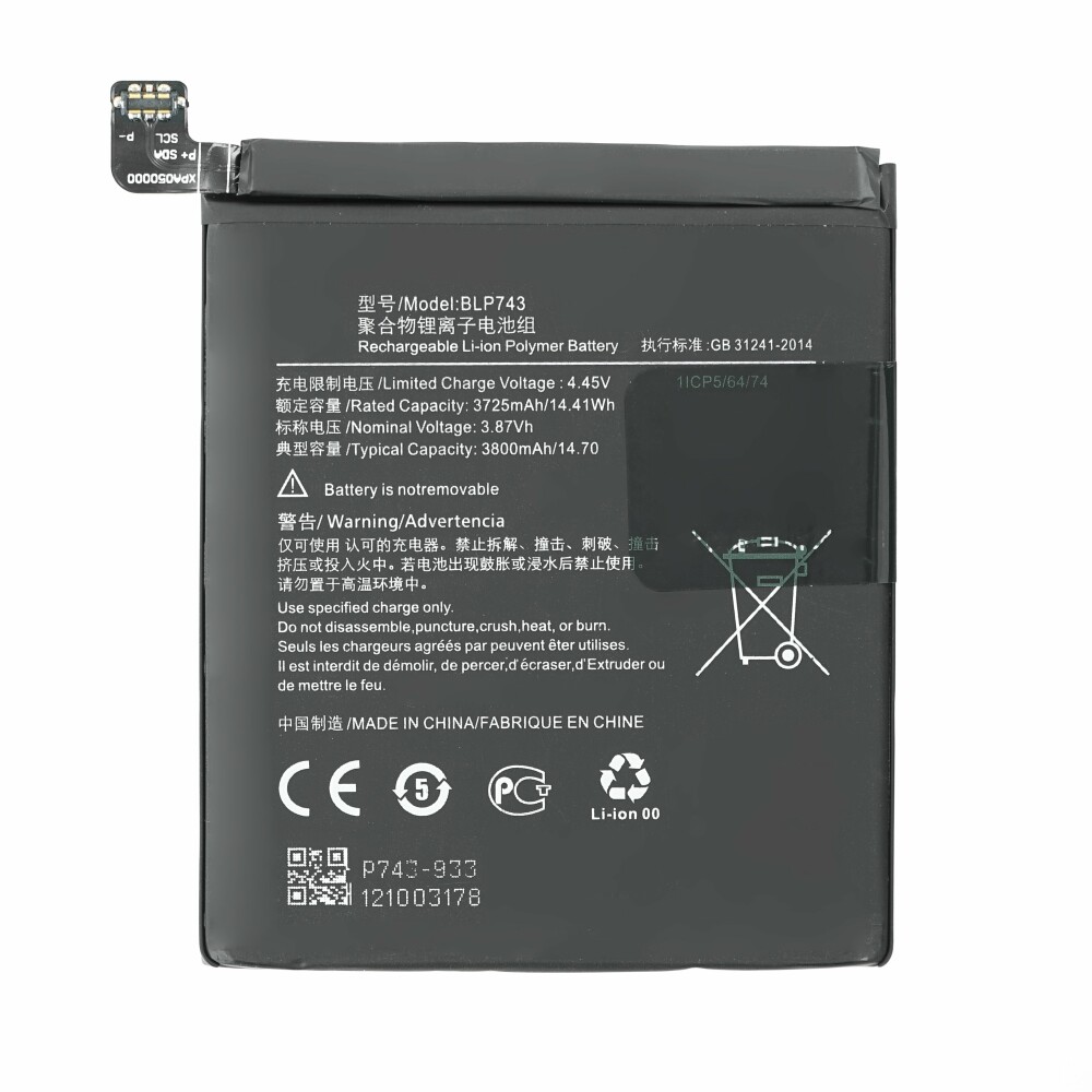 Baterie BLP743 4000 mAh pro OnePlus 7T