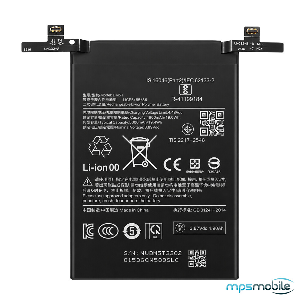 Baterie BM5T pro Xiaomi 13T / 14T / Redmi Note 13 Pro 4G / Poco F6 / Poco X6 Pro