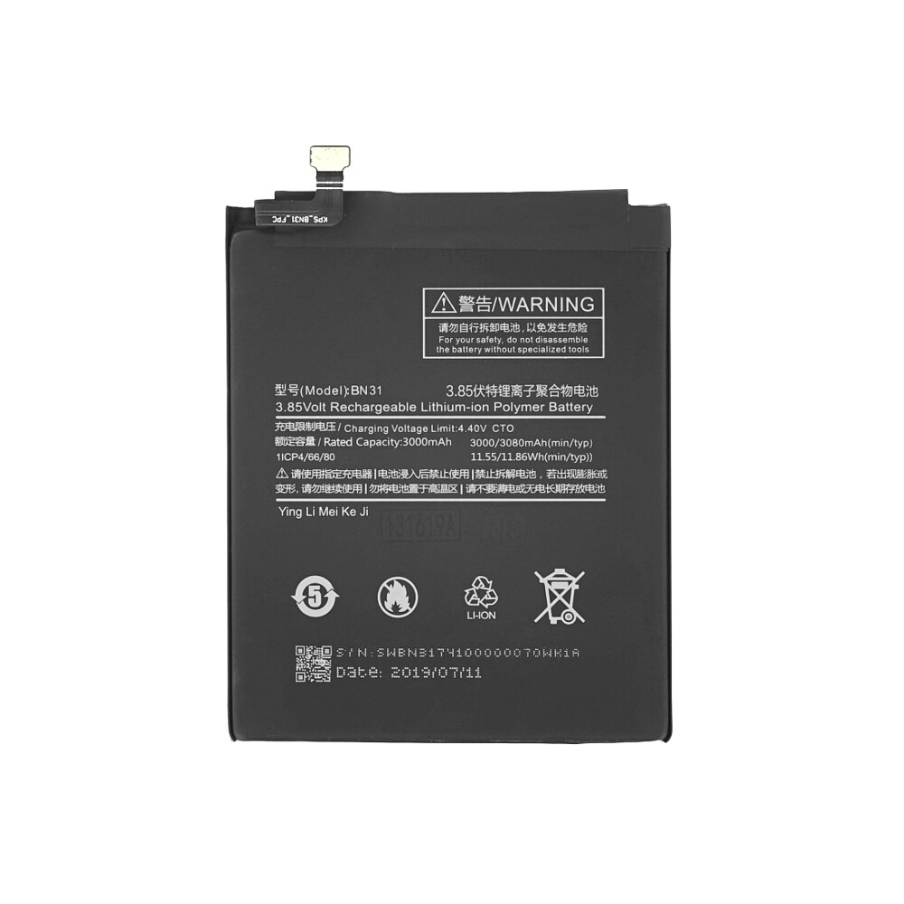 Baterie BN31 3080 mAh pro Mi A1 (Mi 5X)/Redmi A1/S2/Note 5A