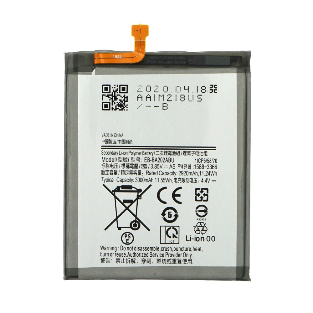 Baterie EB-BA202ABU pro modely SM-A202/A102 Samsung Galaxy A20e/A10e
