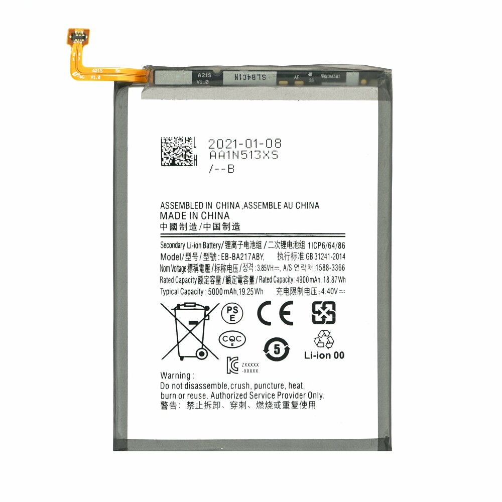 Baterie EB-BA217ABY pro Samsung Galaxy A21s/A13/A02/A12/A12 Nacho/M12/A04s