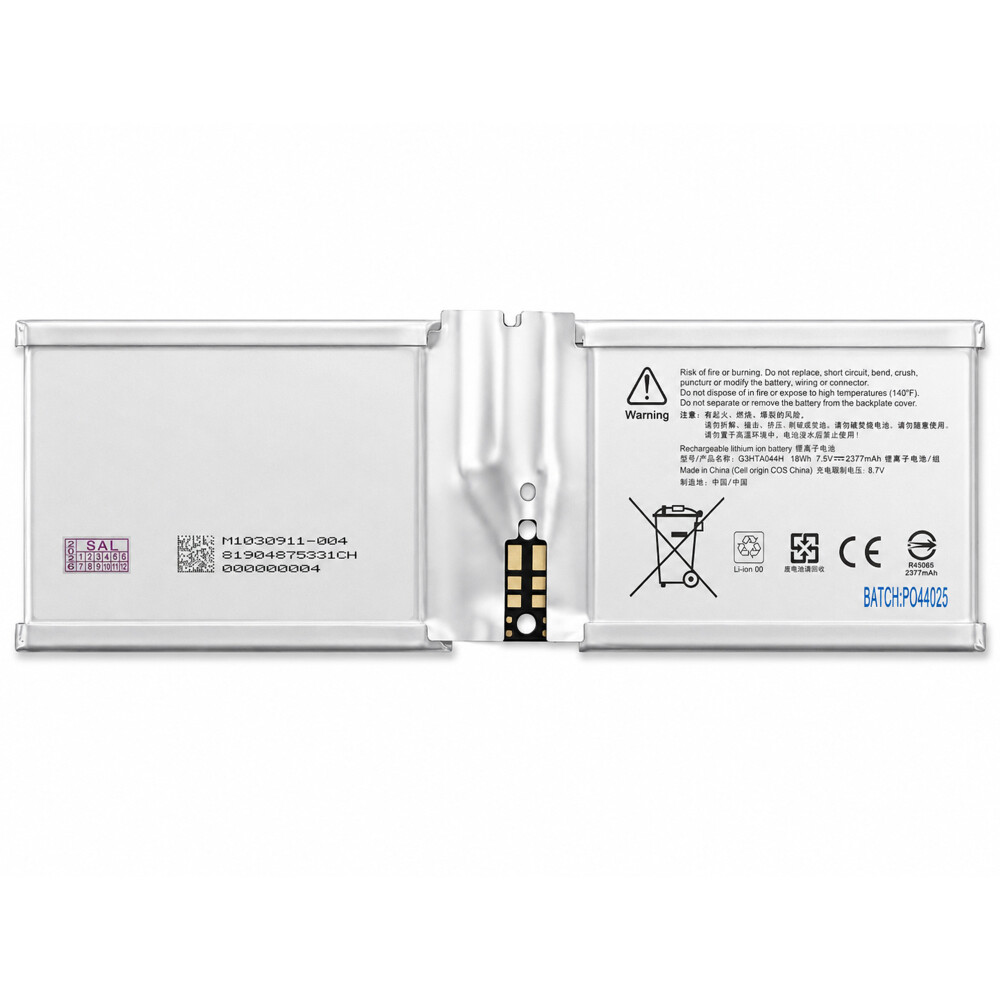 Baterie G3HTA045H pro Microsoft Surface Book 3 13,5 palce