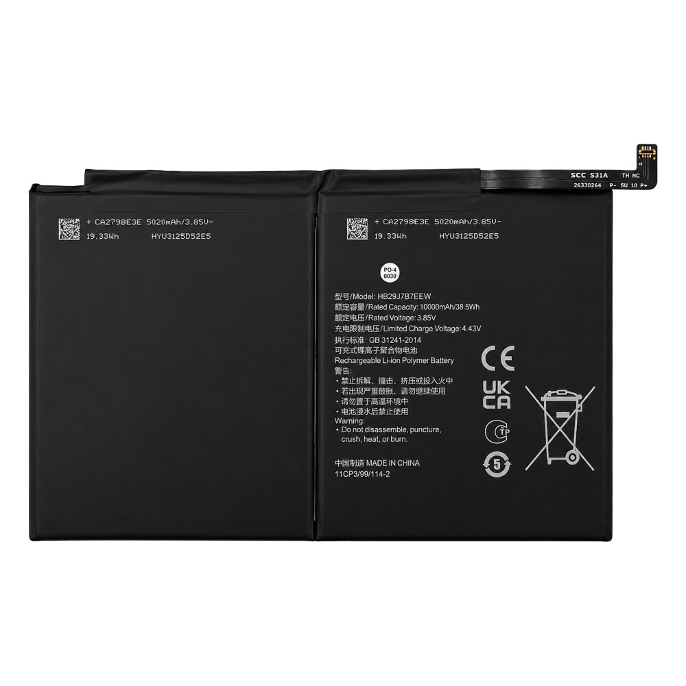 Baterie HB29J7B7EEW pro Huawei MatePad Pro 12,6 (2021)