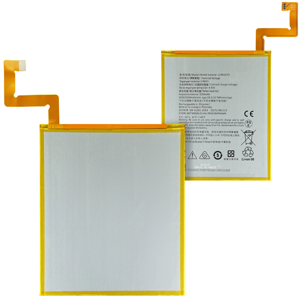 Baterie L19D1P32 s kapacitou 5100 mAh pro Lenovo Tab M10 Plus (TB-X606F)