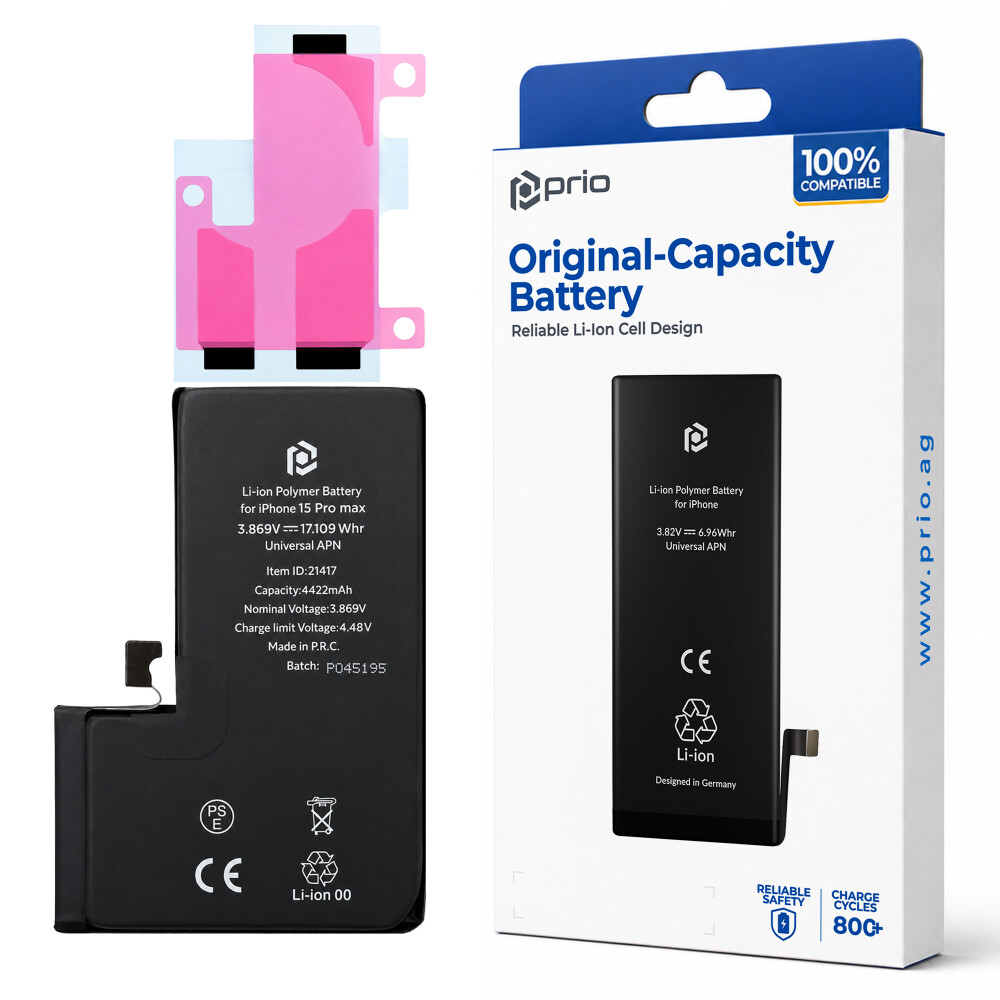Baterie prio pro iPhone 15 Pro Max (univerzální APN)