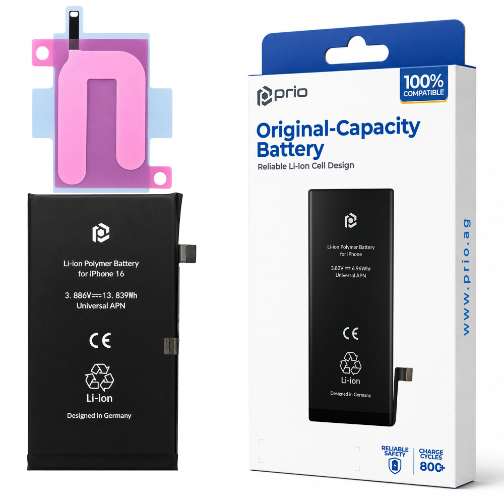Baterie prio pro iPhone 16 (univerzální APN)