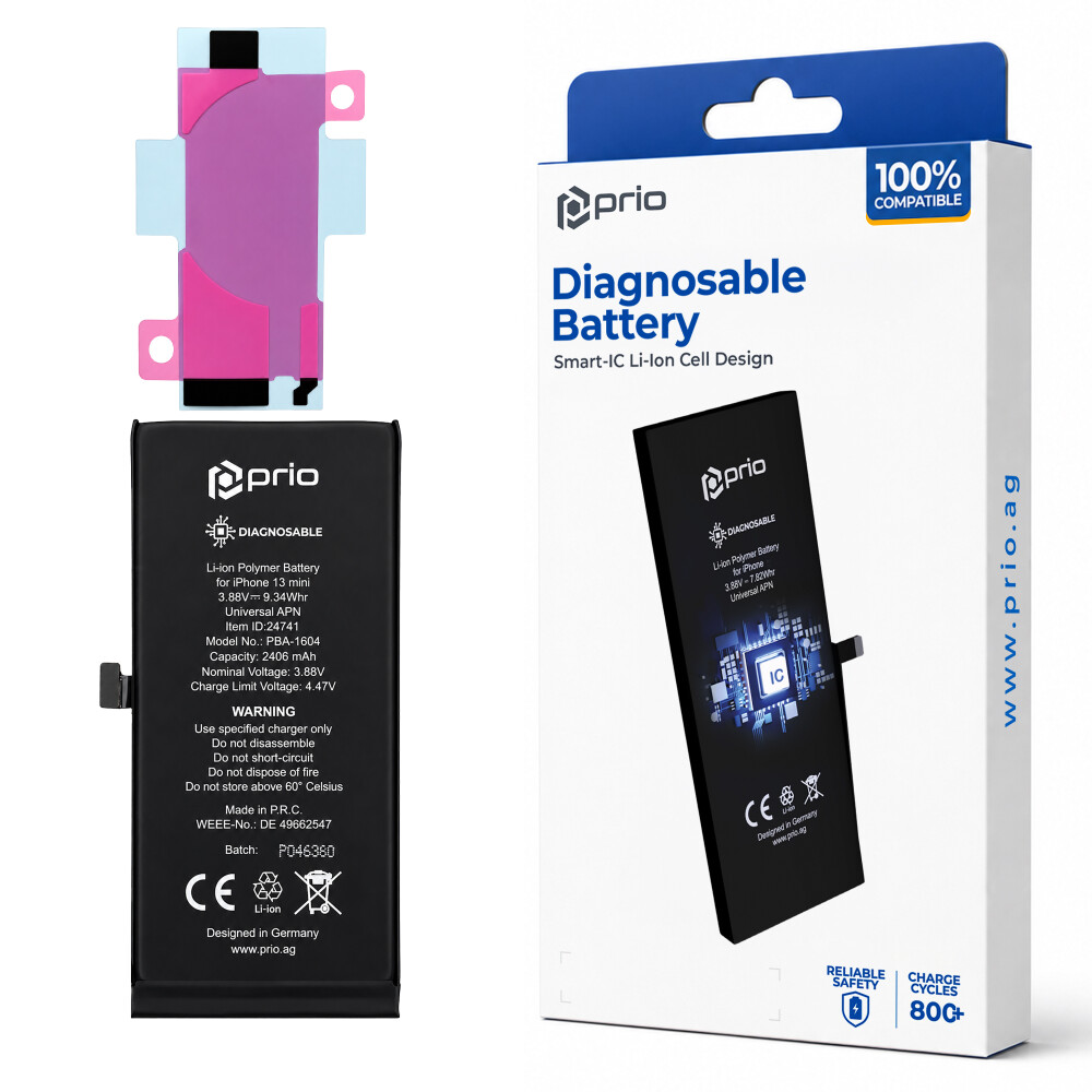 Baterie prio s možností diagnostiky pro iPhone 13 mini