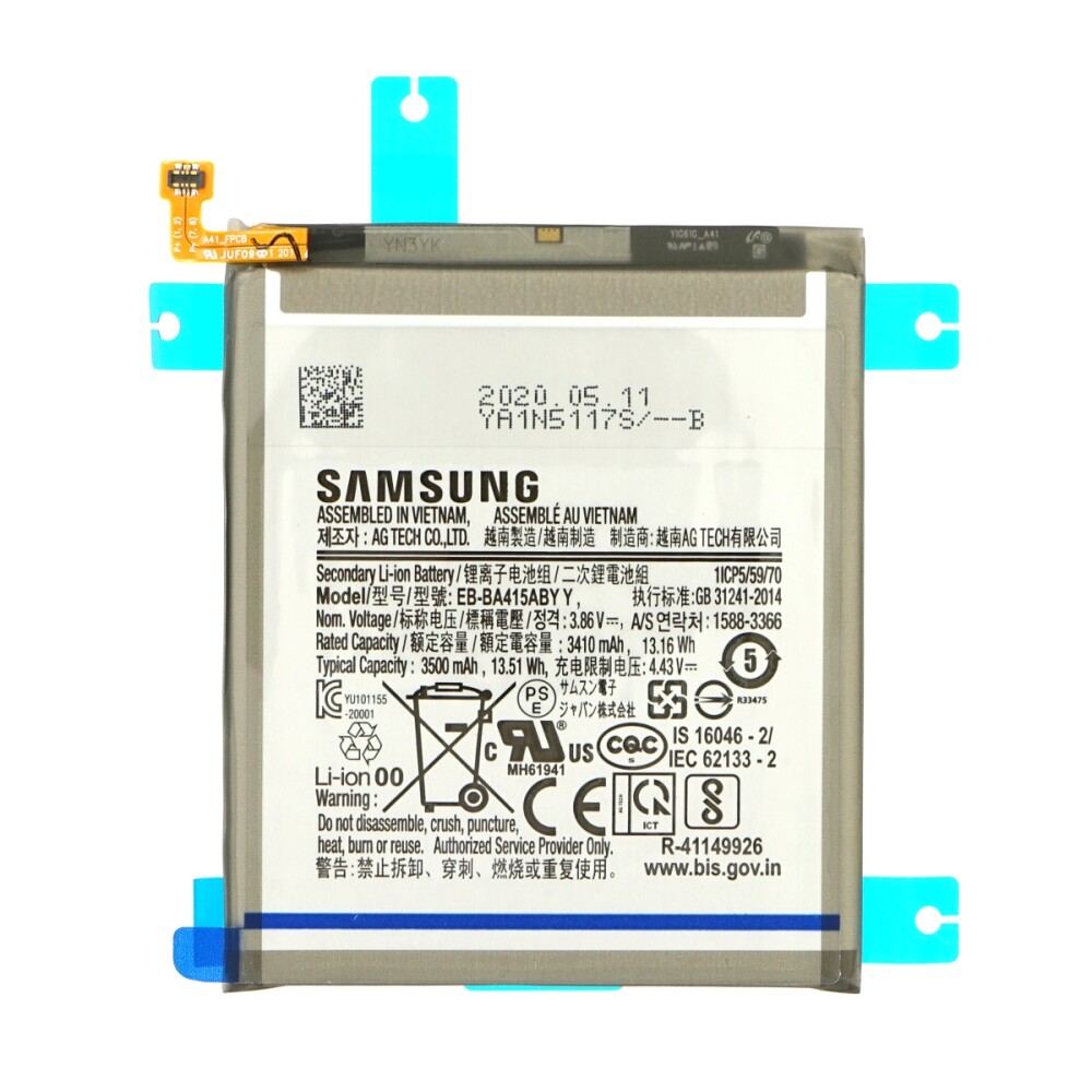 Baterie Samsung EB-BA415ABY 3500 mAh pro model SM-A415F Galaxy A41 GH82-22861A