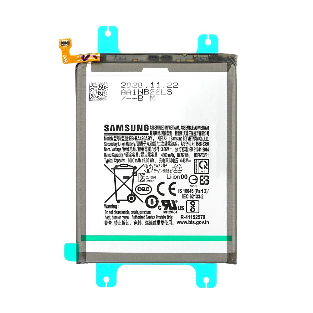 Baterie Samsung EB-BA426ABY 5000 mAh SM-A426/A326/A726/A725 Galaxy A42 5G/A32 5G/A72 5G a 4G GH82-24377A