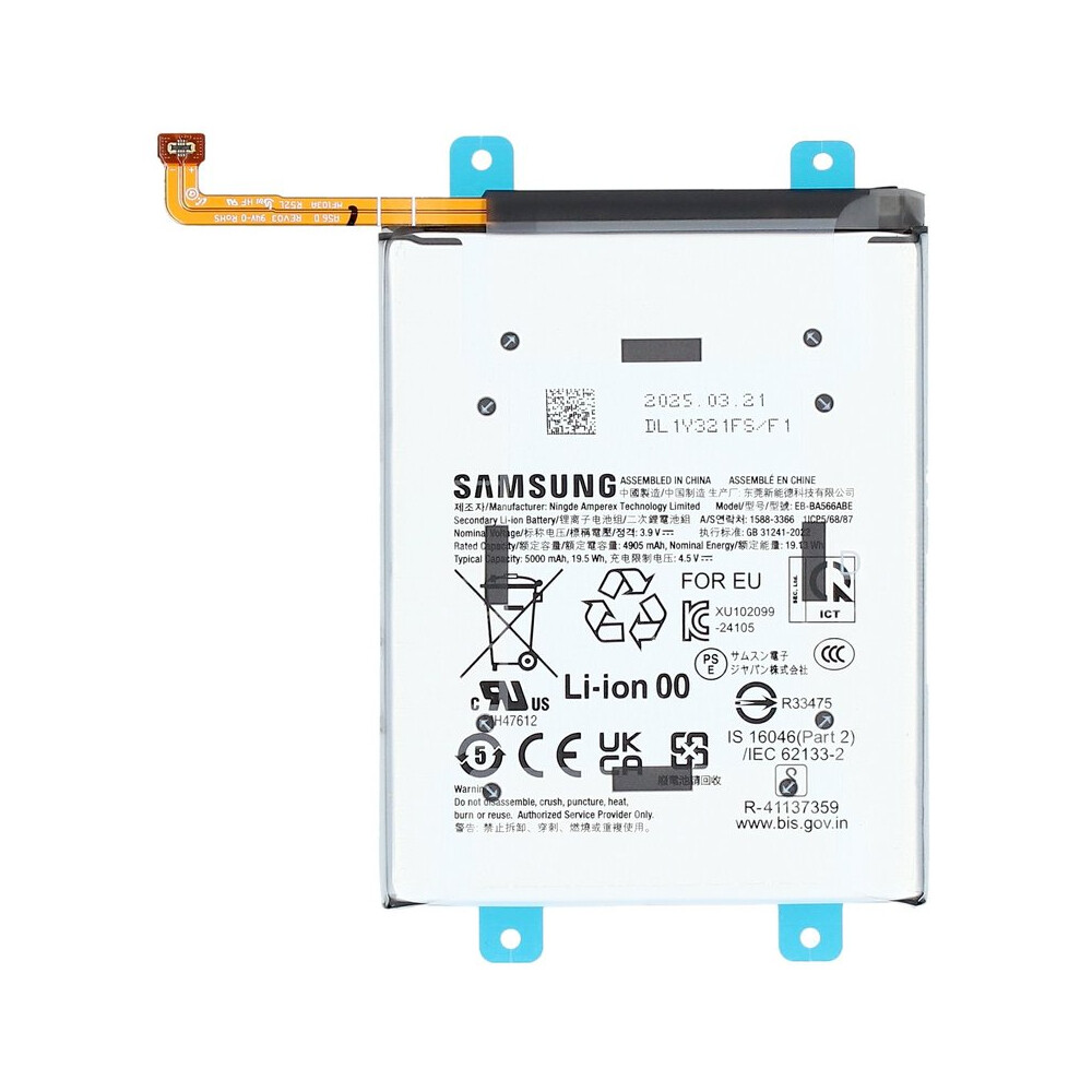 Baterie Samsung EB-BA566ABE pro modely SM-A366/A566, Galaxy A36/A56/A37/A57, GH82-36843A