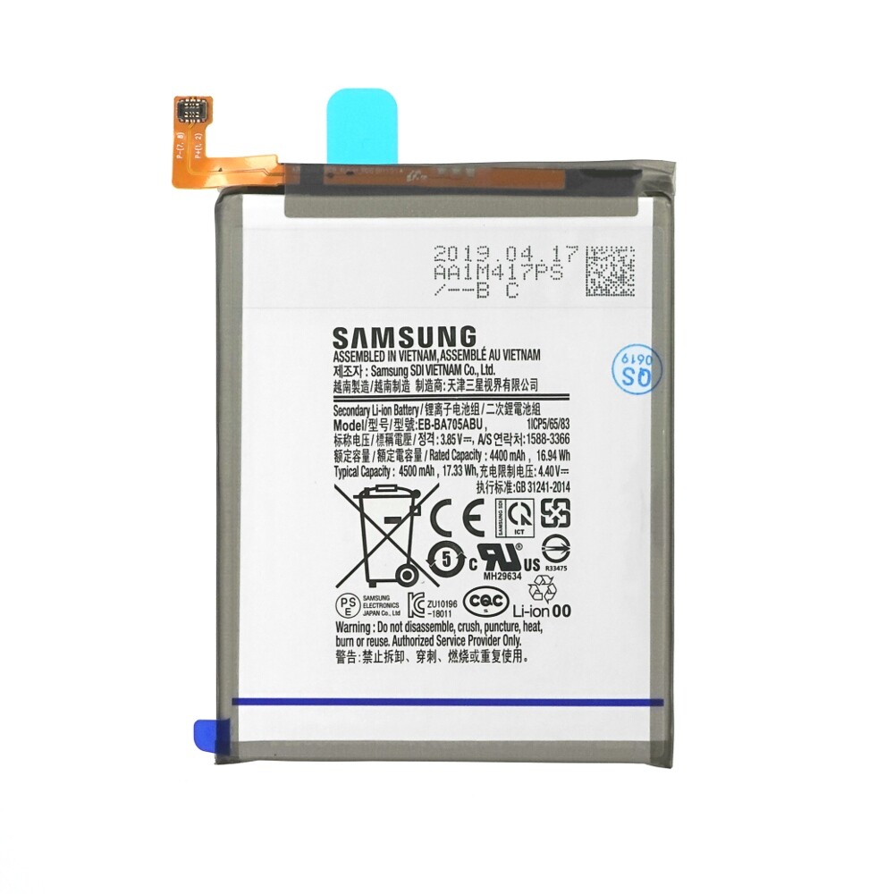 Baterie Samsung EB-BA705ABU 4500 mAh pro model SM-A705F Galaxy A70 GH82-19746A