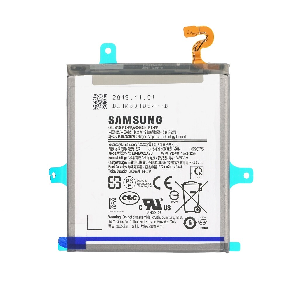 Baterie Samsung EB-BA920ABU 3800 mAh pro model SM-A920F Galaxy A9 2018 GH82-18306A