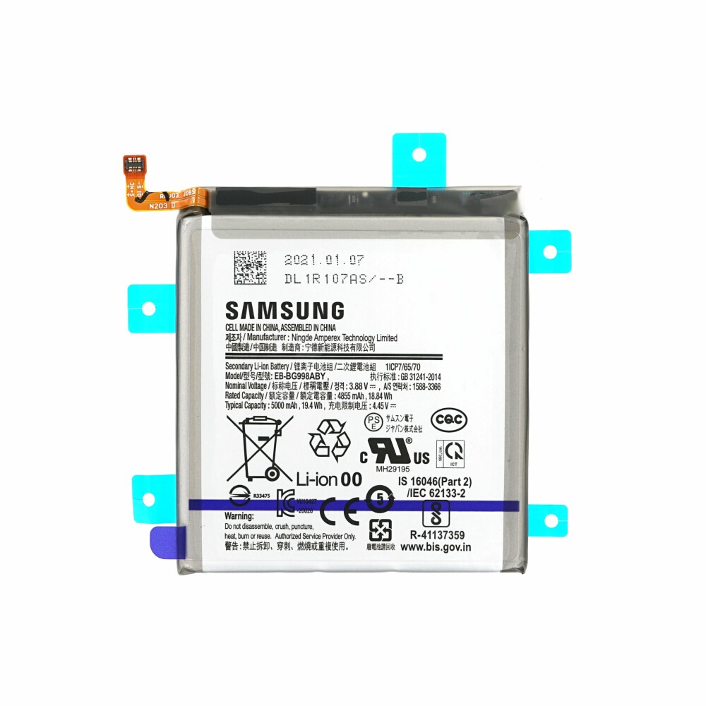 Baterie Samsung EB-BG998ABY 5000 mAh pro model SM-G998 Galaxy S21 Ultra 5G GH82-24592A