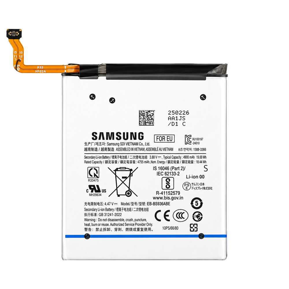 Baterie Samsung EB-BS936ABE pro modely SM-S936/S731 Galaxy S25+/S25 FE GH82-36370A