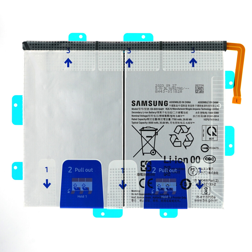 Baterie Samsung EB-BX516ABY 8000 mAh pro Galaxy Tab S9 FE GH82-32744A