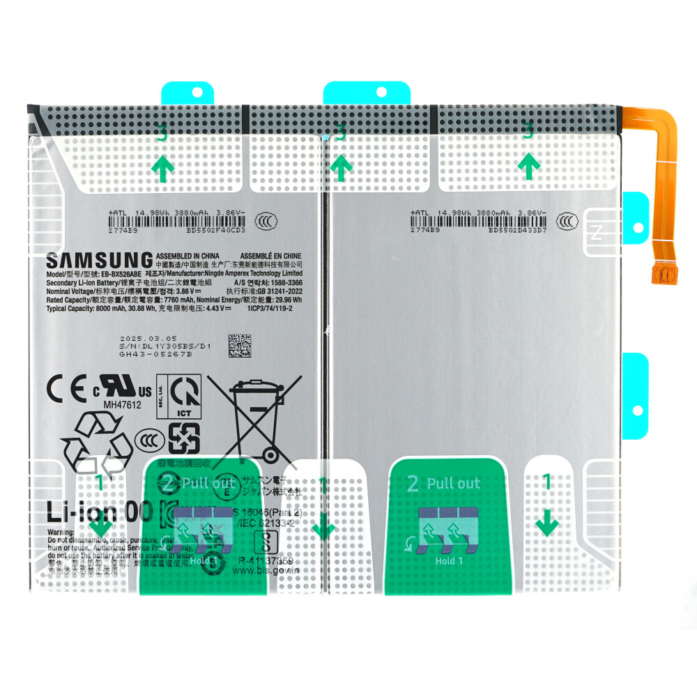 Baterie Samsung EB-BX526ABE pro Galaxy Tab S10 FE (Wi-Fi/5G) GH82-37144A