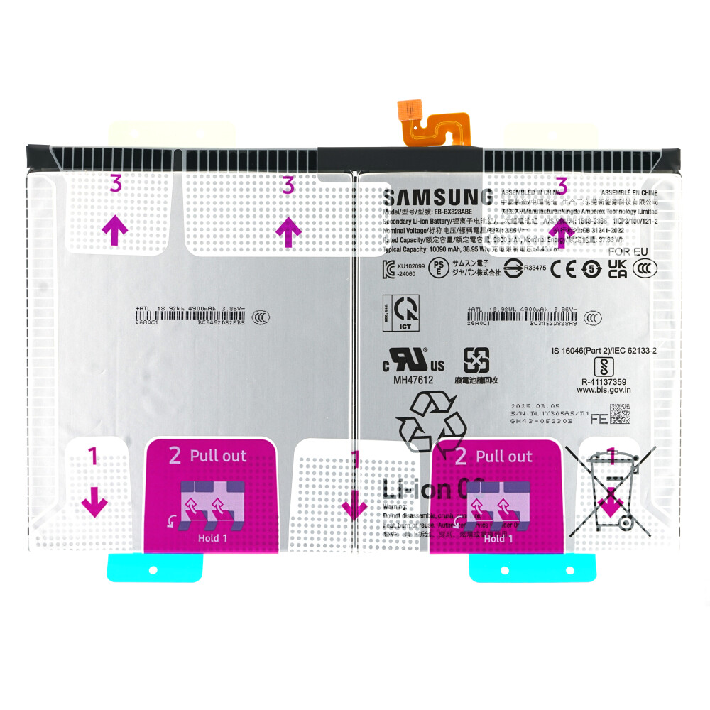 Baterie Samsung EB-BX828ABE pro Galaxy Tab S10 FE+ (Wi-Fi/5G) GH82-37171A