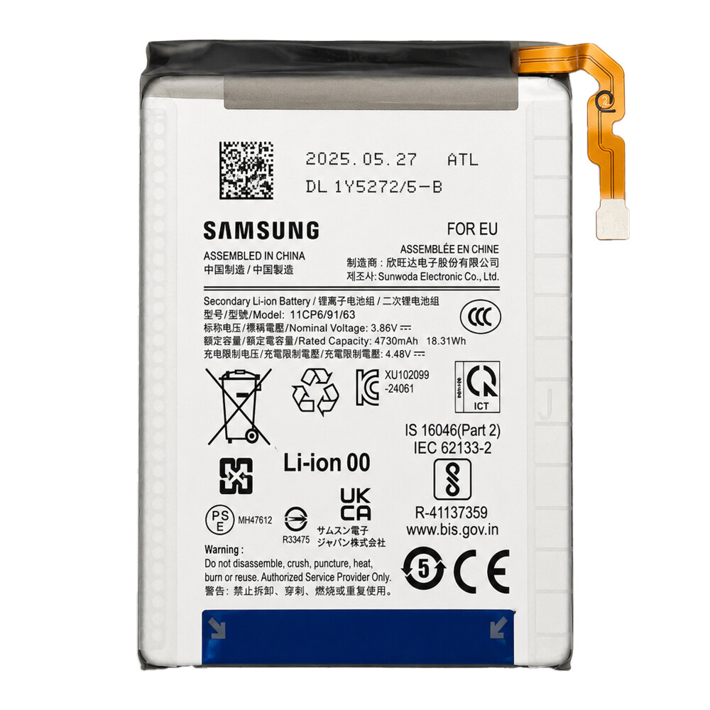 Baterie Samsung (SUB) EB-BF742ABE SM-F761 Galaxy Z Flip7 FE GH82-37737A