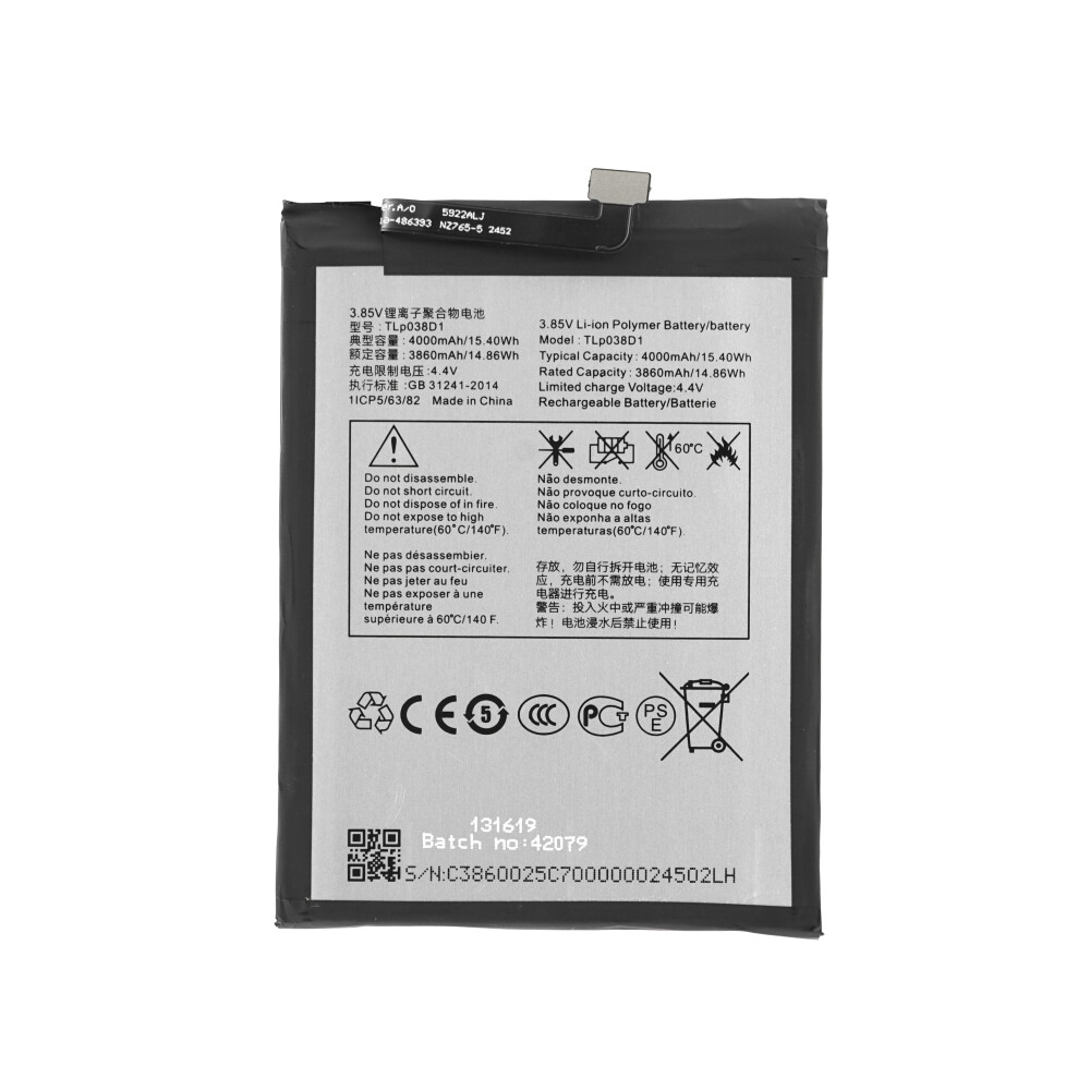 Baterie TLP038D1/TLP038D7 pro TCL 10 SE/10L