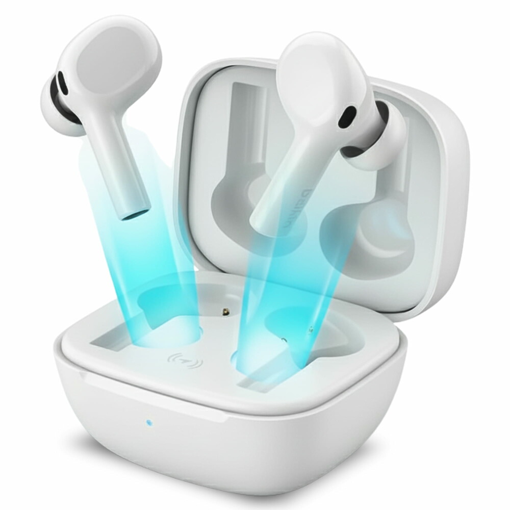 Bezdrátová sluchátka do uší Belkin SoundForm FREEDOM, bílá