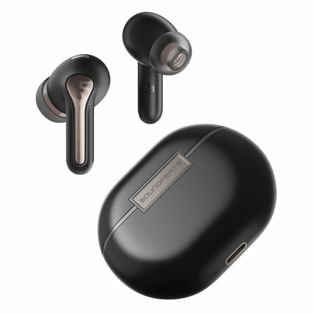 Bezdrátová sluchátka SoundPEATS Capsule3 Pro, černá