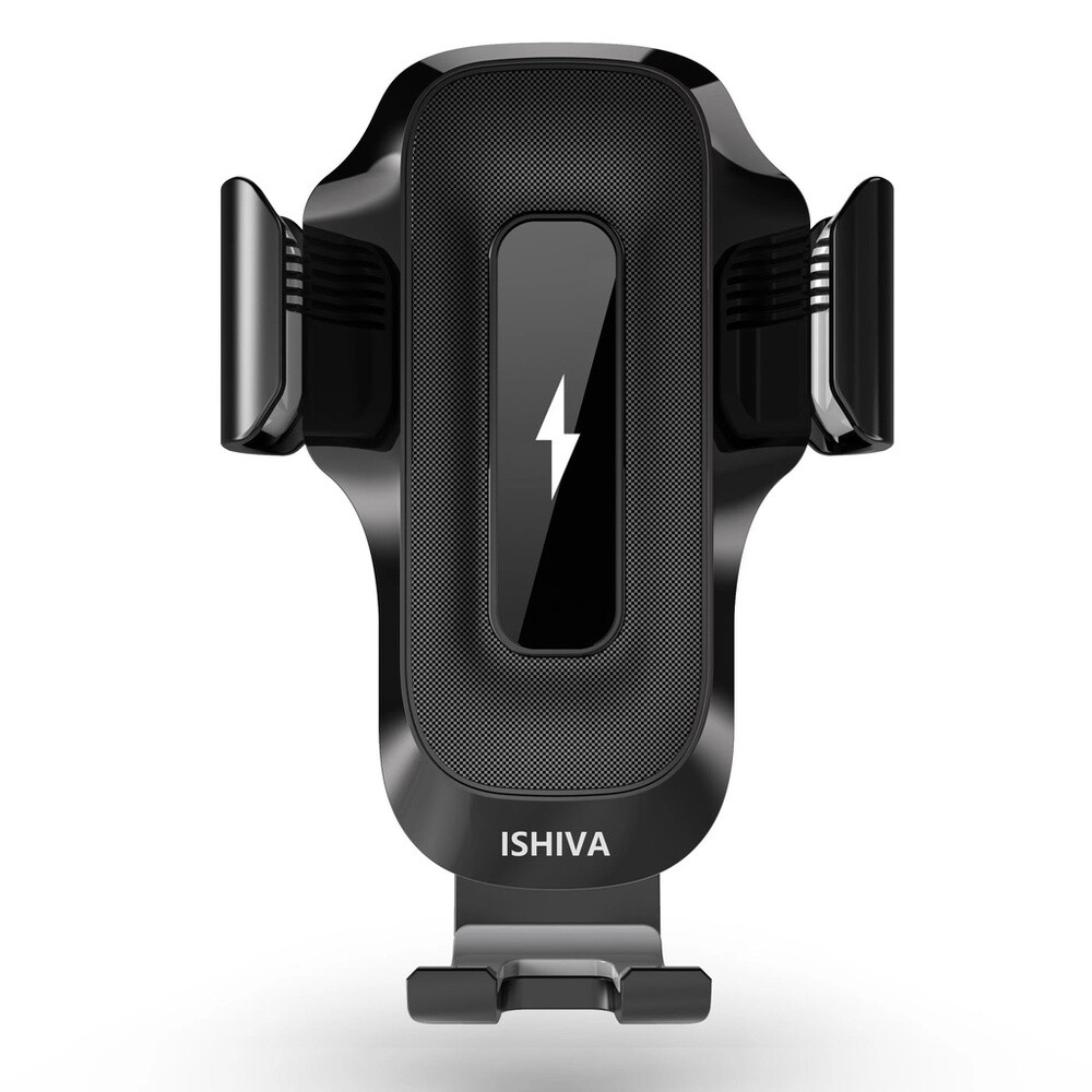 Bezdrátový držák na telefon UFUZON Ishiva 3 v 1 s nabíječkou do auta