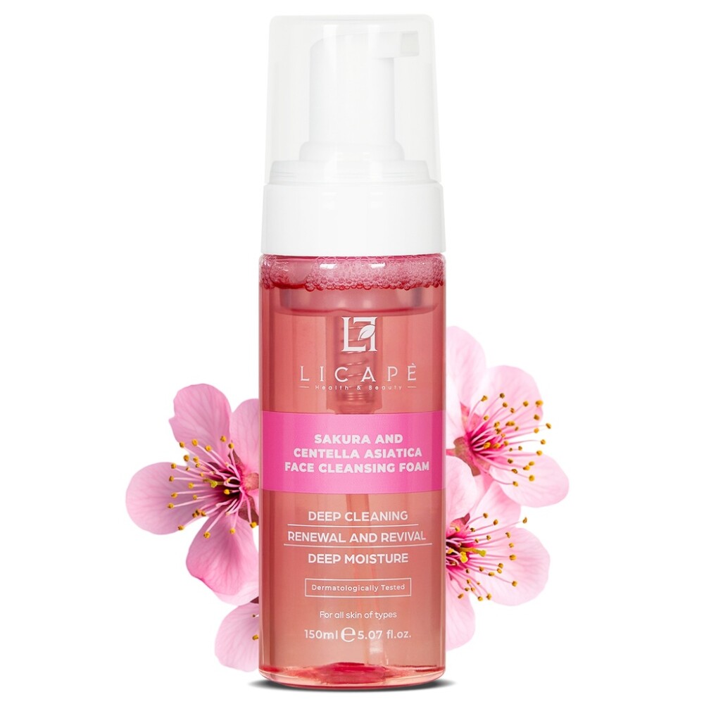 Čisticí pěna na obličej Licape® | 150 ml | Čisticí přípravek na obličej
