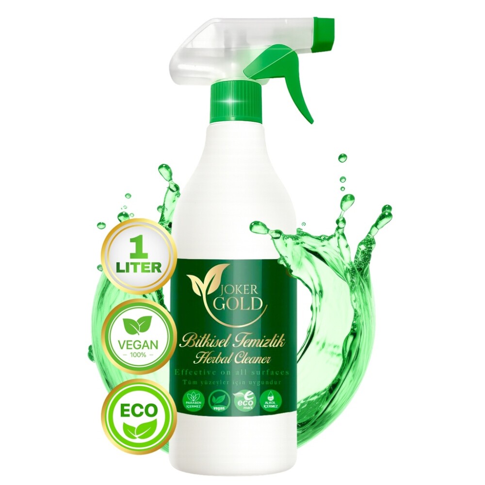 Čisticí prostředek na povrchy, 100 % veganský, 100 % šetrný k životnímu prostředí, 1 litr