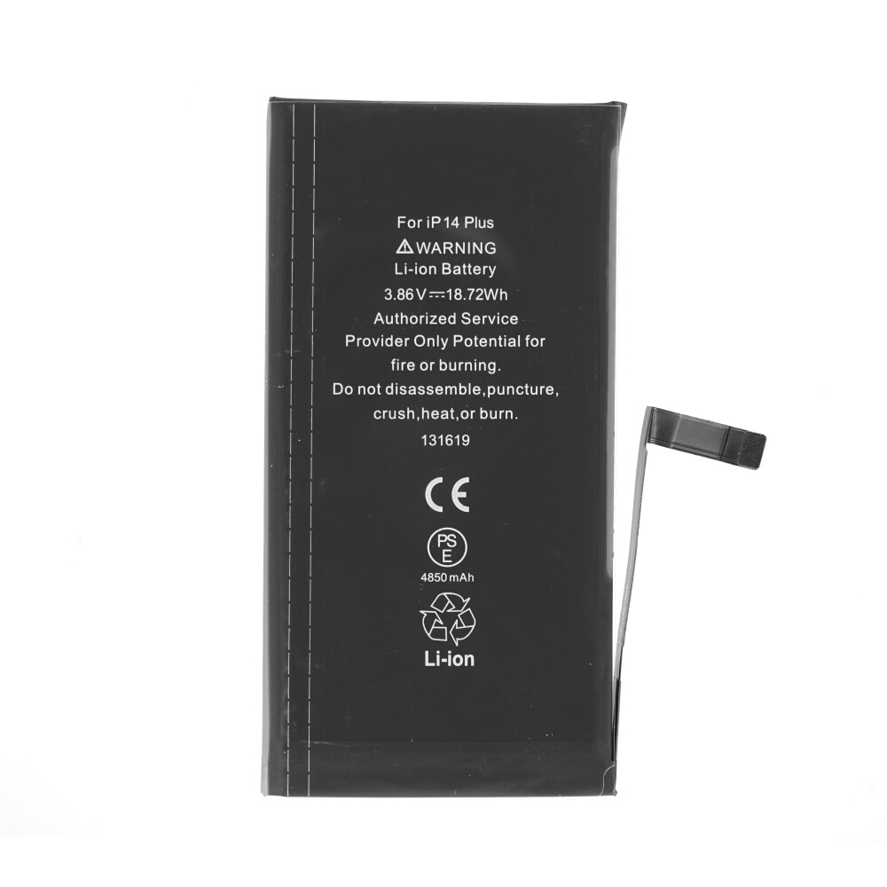 Diagnostikovatelná vysokokapacitní baterie 4850 mAh pro iPhone 14 Plus