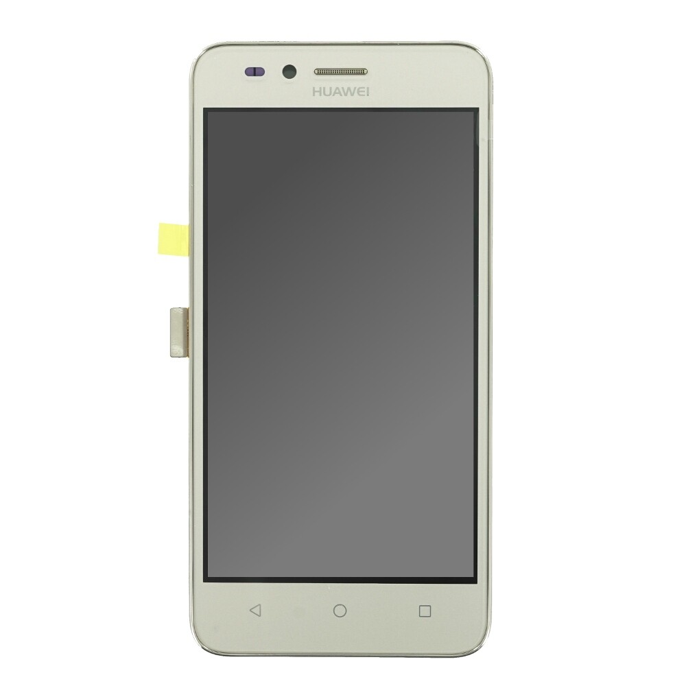 Displej a rámeček Huawei pro model Y3II 4G, zlatý, 97070NBF