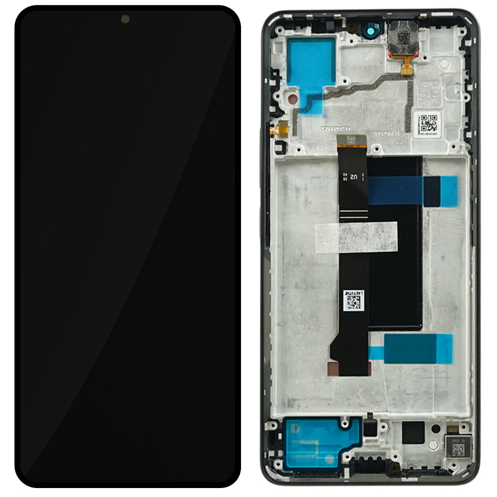Displej a rámeček Xiaomi pro Redmi Note 13 Pro 5G, černý, 5600020N1600