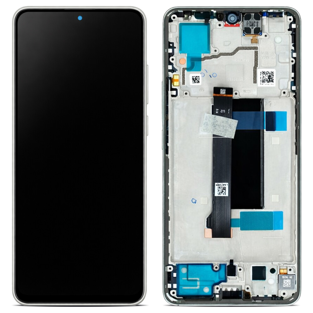 Displej a rámeček Xiaomi pro Redmi Note 13 Pro 5G, zelený, 56000300N1600