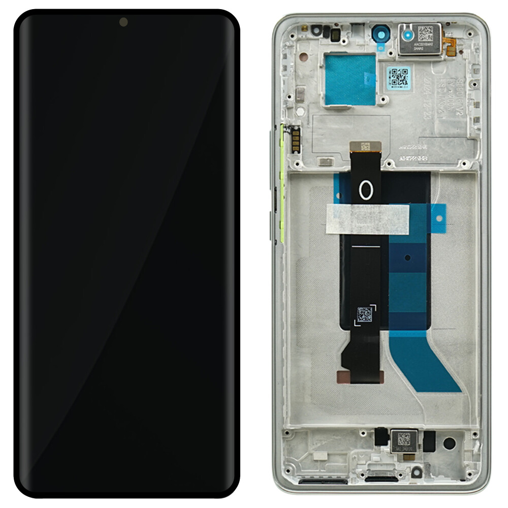 Displej a rámeček Xiaomi pro Redmi Note 14 Pro 5G, zelený, 56002500O1600
