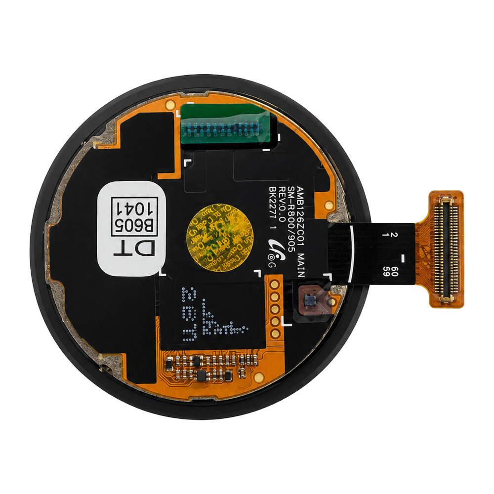 Displej (bez rámečku) pro SM-R910/R915 Galaxy Watch5 (44 mm), černý
