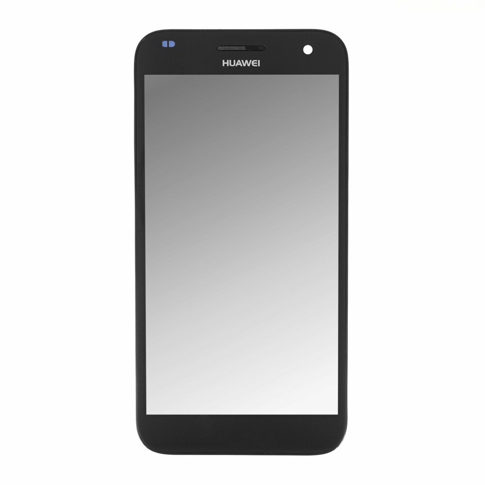 Displej / obrazovka + rámeček pro Huawei Ascend G7, černý