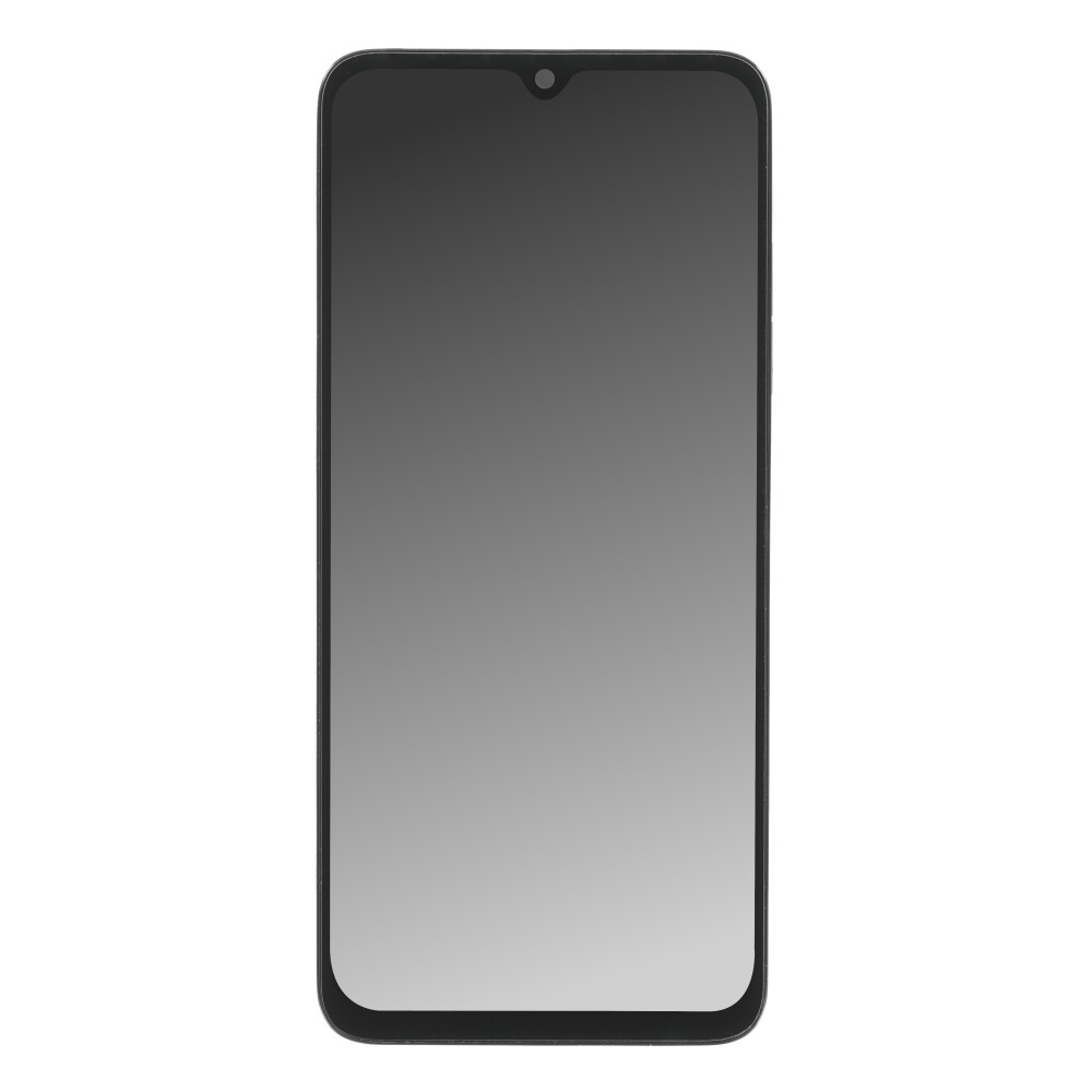 Displej + rámeček + drobné součástky (lepidlo, ohebný kabel, reproduktor, vibrační motor) SM-A225F Galaxy A22 4G (EU) černý
