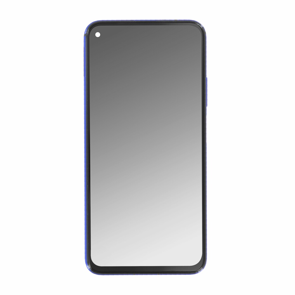 Displej + rámeček pro Honor 20 / Huawei Nova 5T, modrý