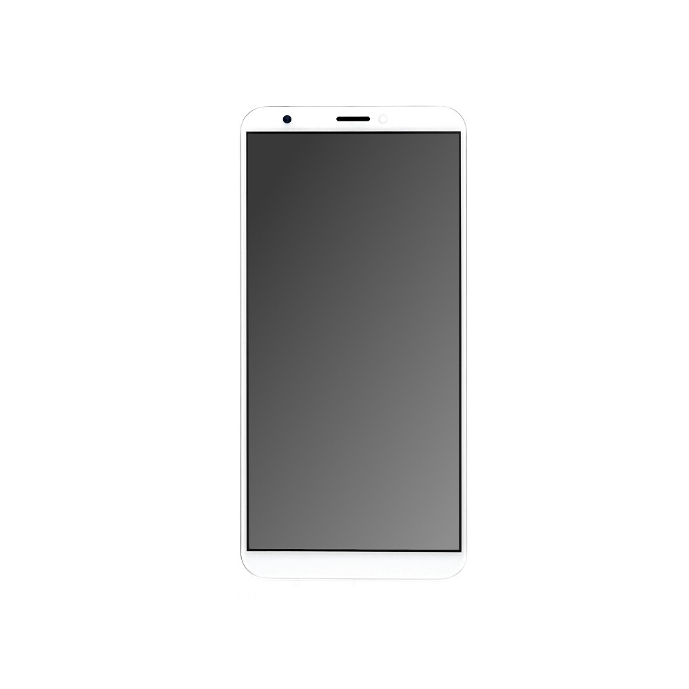 Displej + rámeček pro Huawei Honor 7C, bílý, bez loga