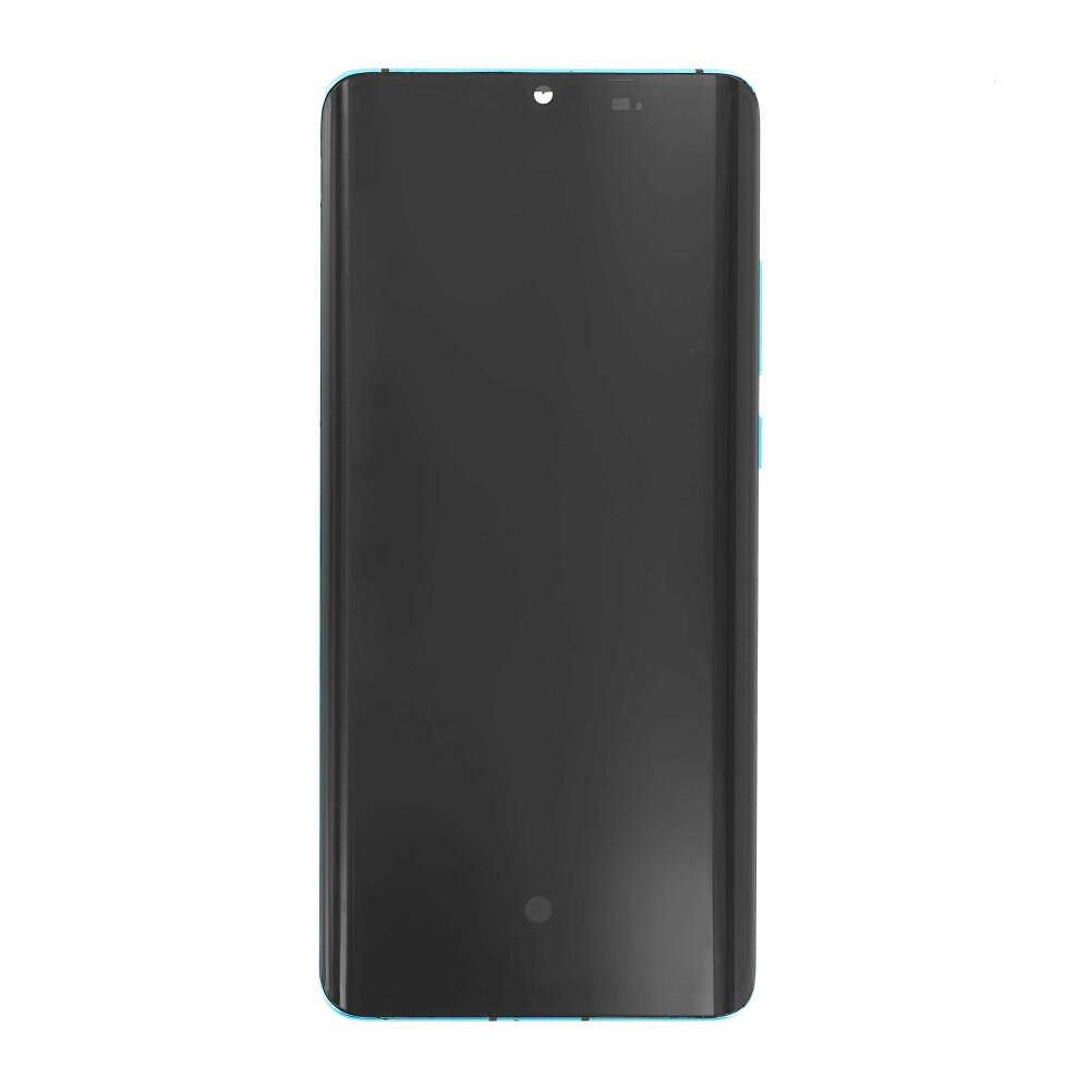 Displej + rámeček pro Huawei P30 Pro v barvě aurora blue