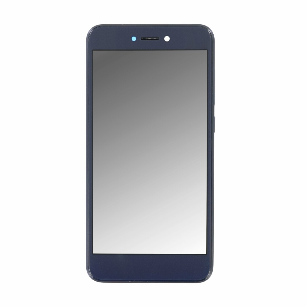 Displej + rámeček pro Huawei P8 Lite 2017, modrý, bez loga