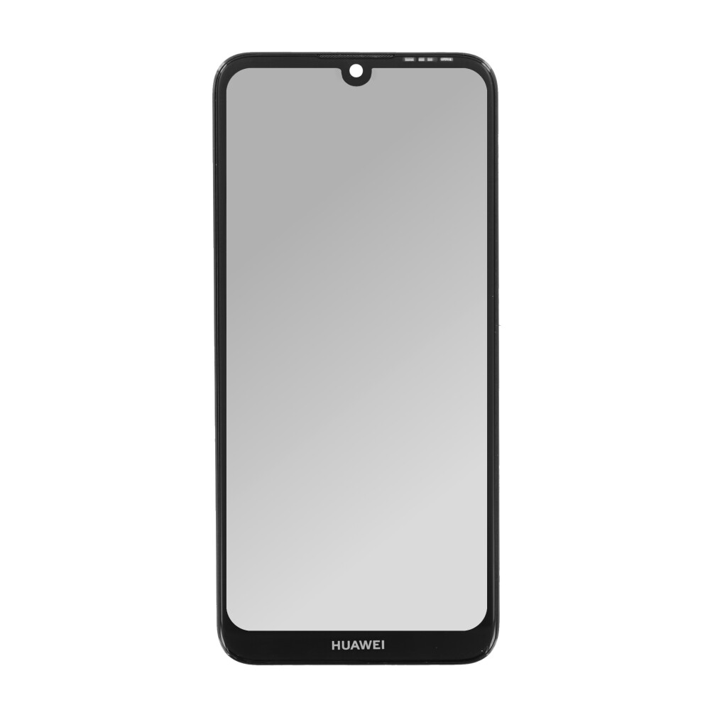 Displej + rámeček pro Huawei Y6 / Y6s / Y6 Pro (2019), černý | 02352LVM