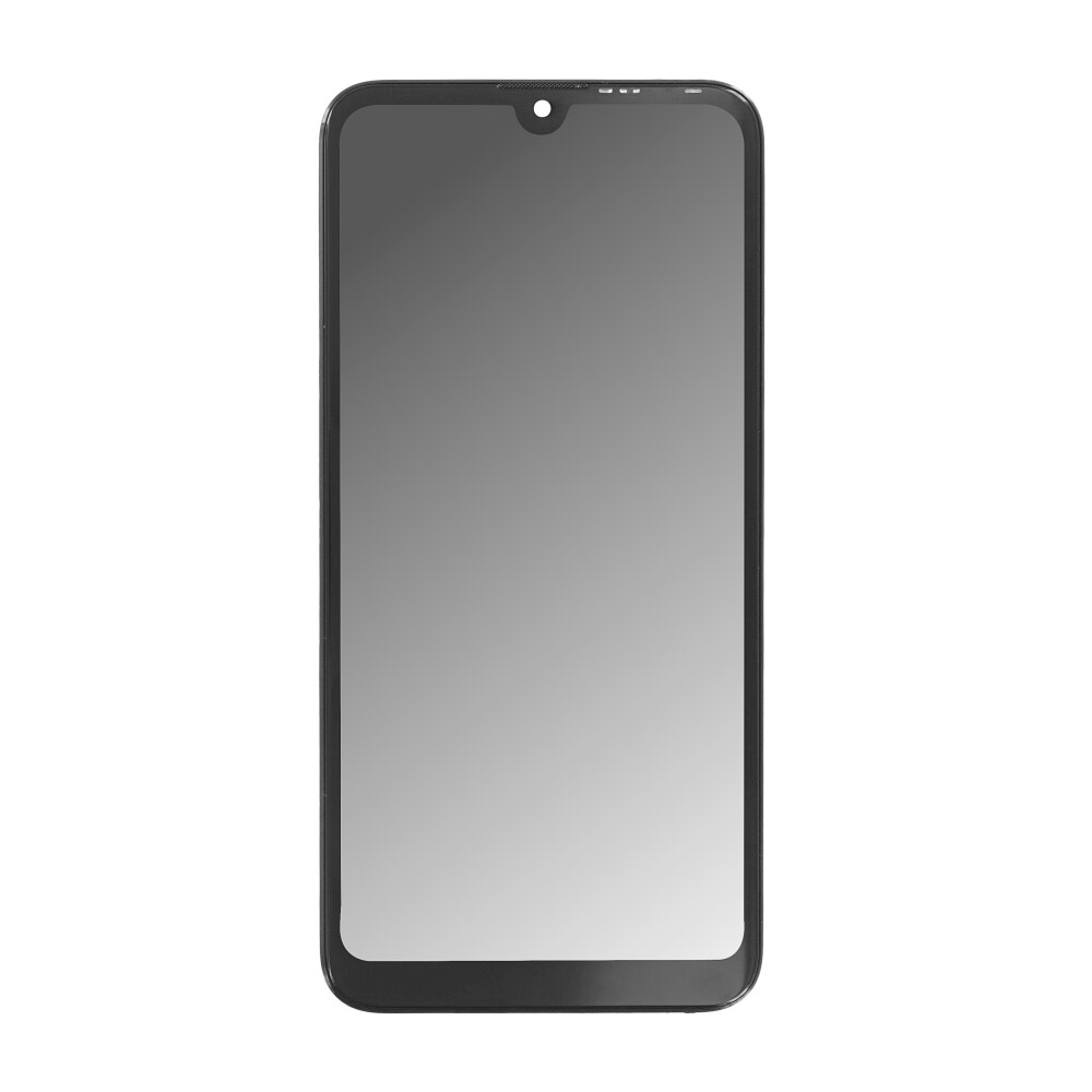Displej + rámeček pro Huawei Y7 2019, černý, bez loga