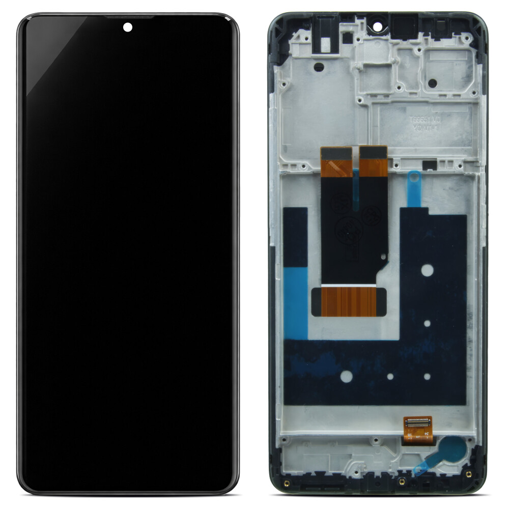 Displej + rámeček pro Nokia 2.4 (TA-1277/1275/1274/1270) černý