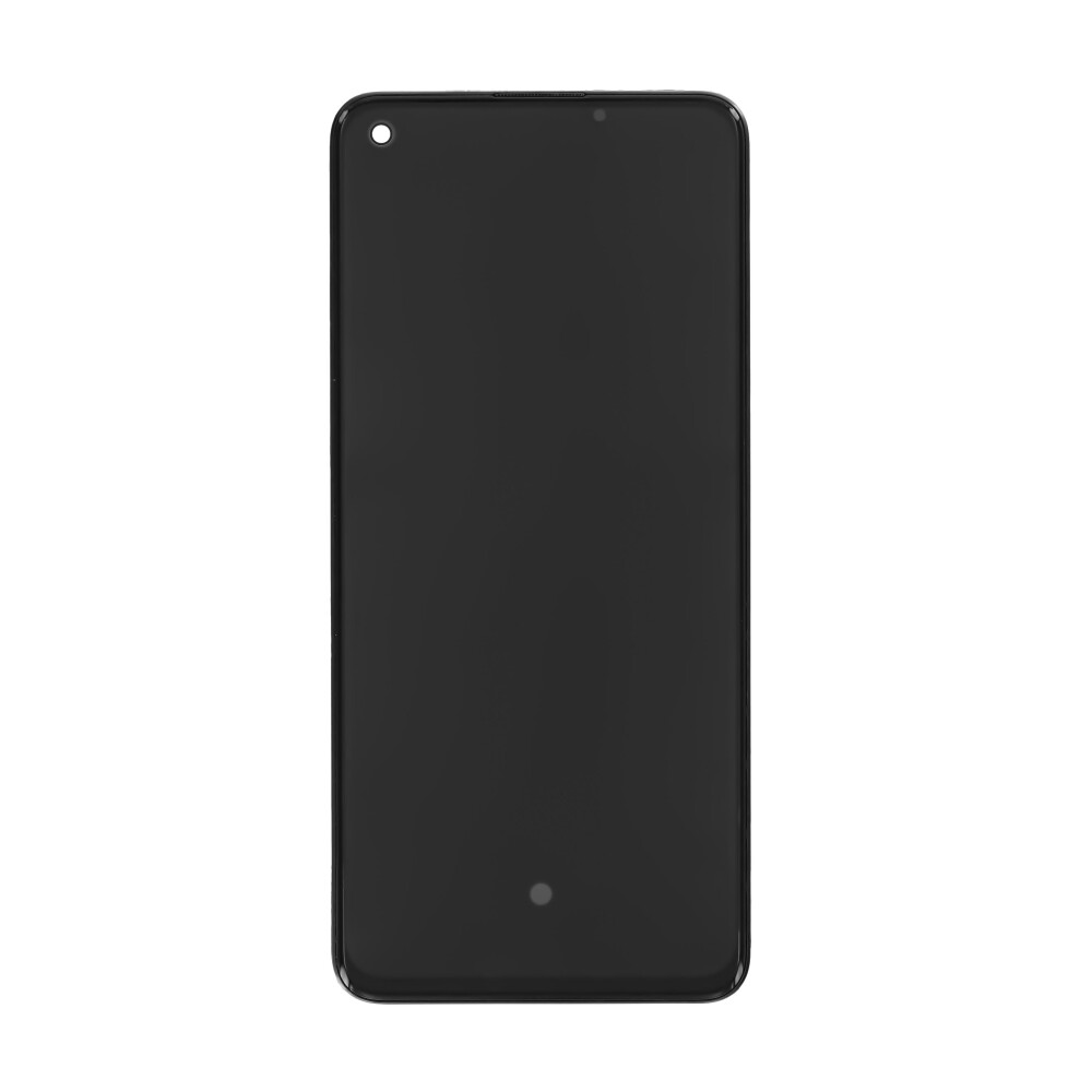 Displej + rámeček pro Oppo Reno5 4G, barva Starlight Black